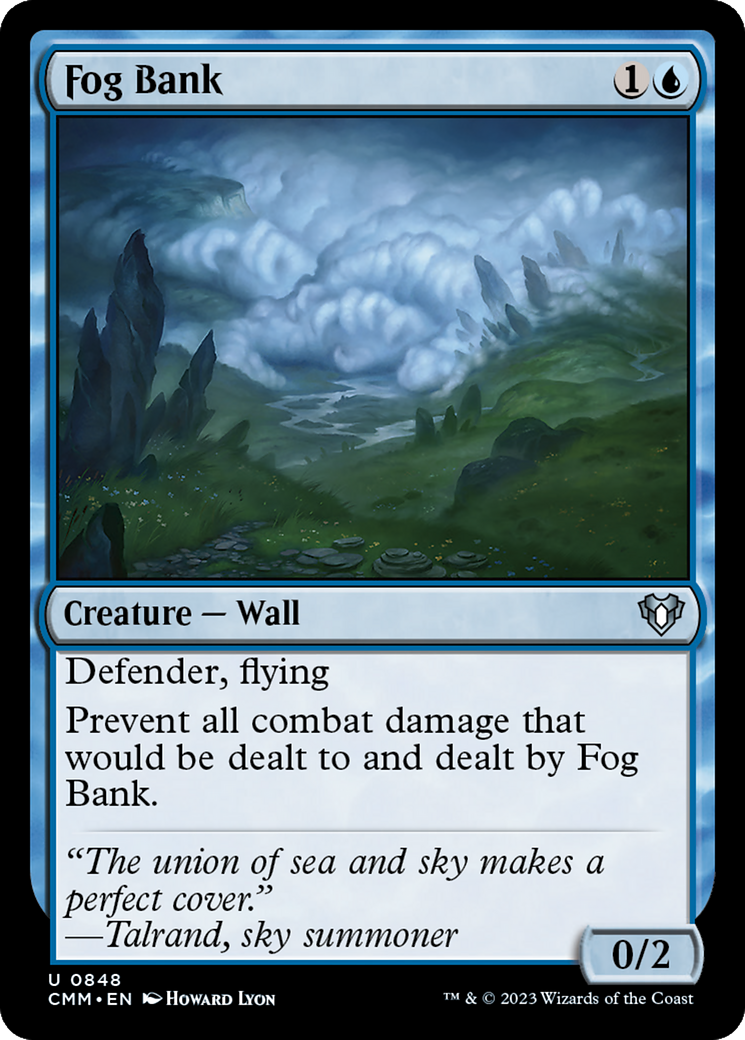 Fog Bank [Commander Masters] | Jomio and Rueliete's Cards and Comics