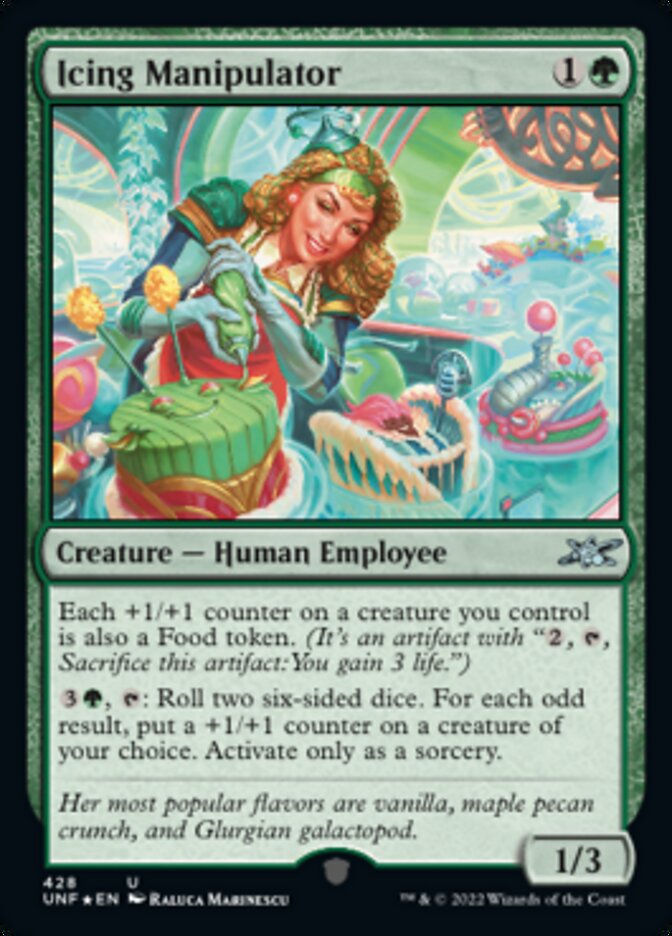 Icing Manipulator (Galaxy Foil) [Unfinity] | Jomio and Rueliete's Cards and Comics