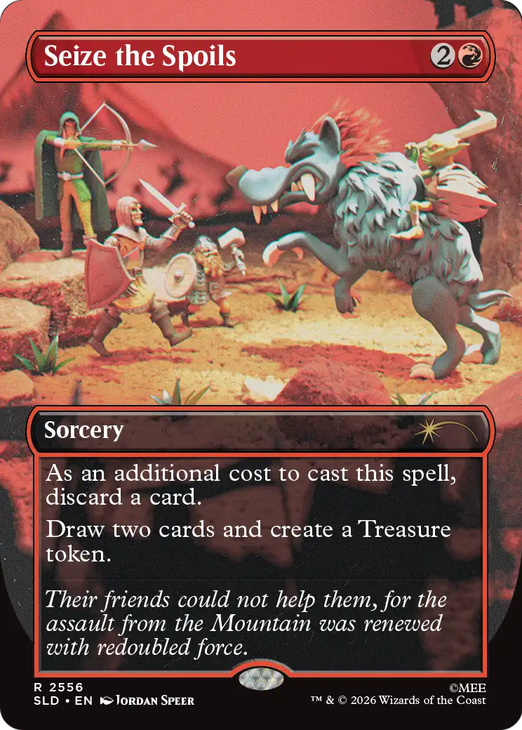 Seize the Spoils [Secret Lair Drop Series] | Jomio and Rueliete's Cards and Comics