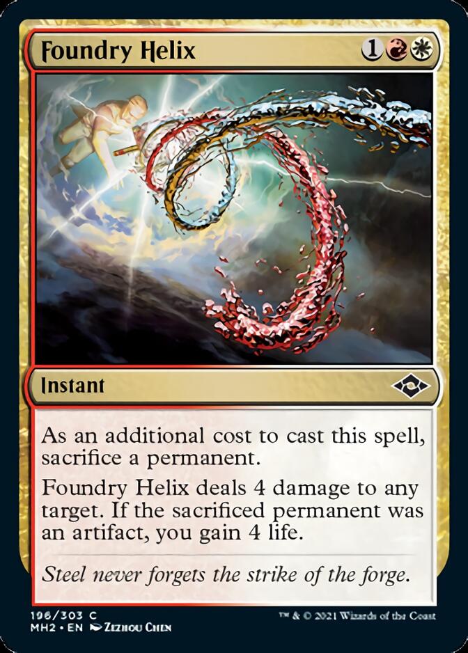 Foundry Helix [Modern Horizons 2] | Jomio and Rueliete's Cards and Comics