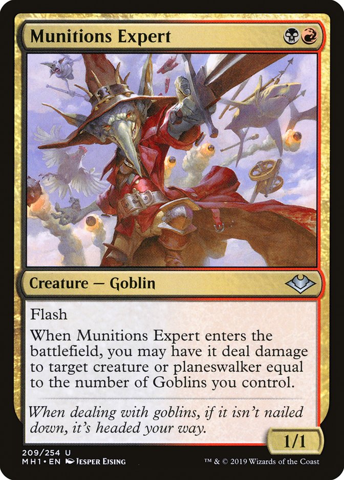 Munitions Expert [Modern Horizons] | Jomio and Rueliete's Cards and Comics