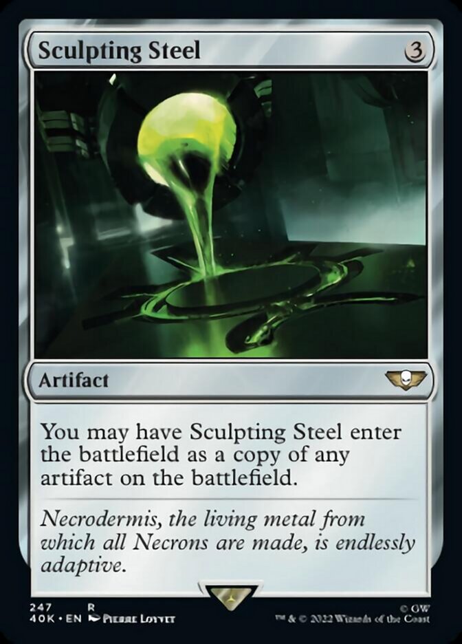 Sculpting Steel [Warhammer 40,000] | Jomio and Rueliete's Cards and Comics