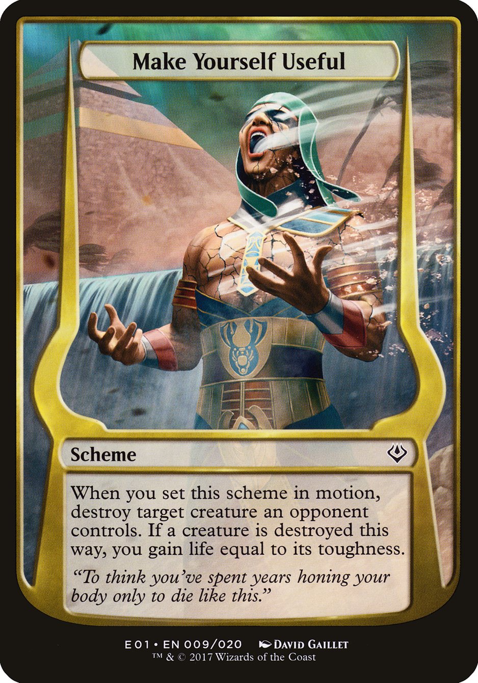 Make Yourself Useful (Schemes) [Archenemy: Nicol Bolas Schemes] | Jomio and Rueliete's Cards and Comics