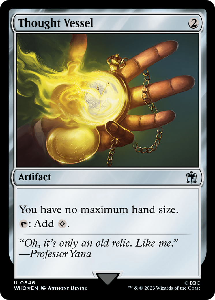 Thought Vessel (Surge Foil) [Doctor Who] | Jomio and Rueliete's Cards and Comics