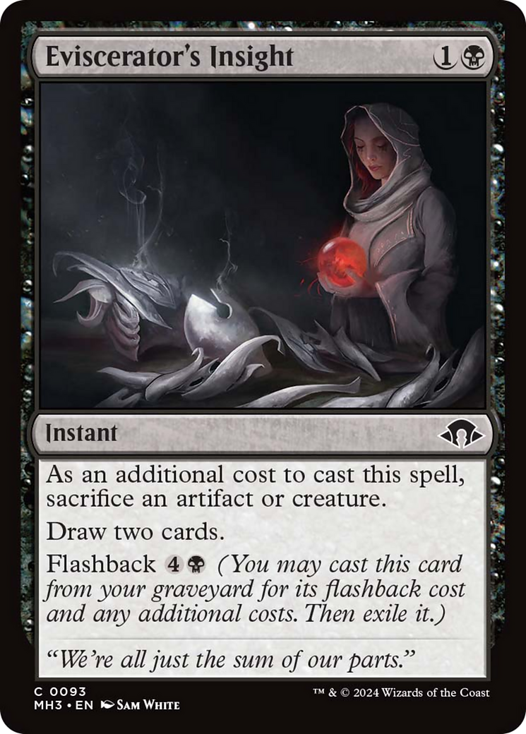 Eviscerator's Insight [Modern Horizons 3] | Jomio and Rueliete's Cards and Comics