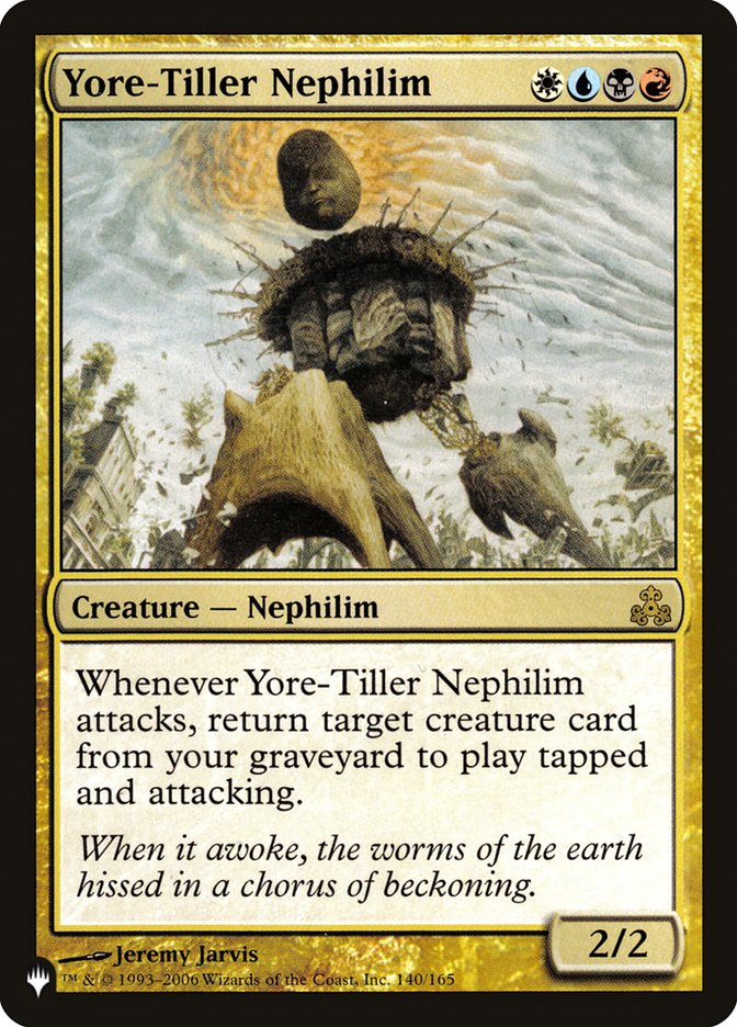 Yore-Tiller Nephilim [The List] | Jomio and Rueliete's Cards and Comics