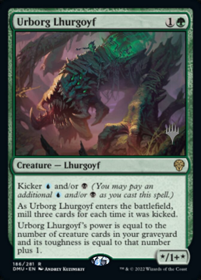 Urborg Lhurgoyf (Promo Pack) [Dominaria United Promos] | Jomio and Rueliete's Cards and Comics