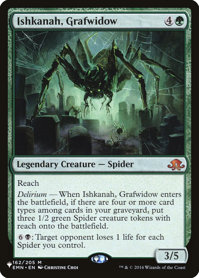 Ishkanah, Grafwidow [The List] | Jomio and Rueliete's Cards and Comics
