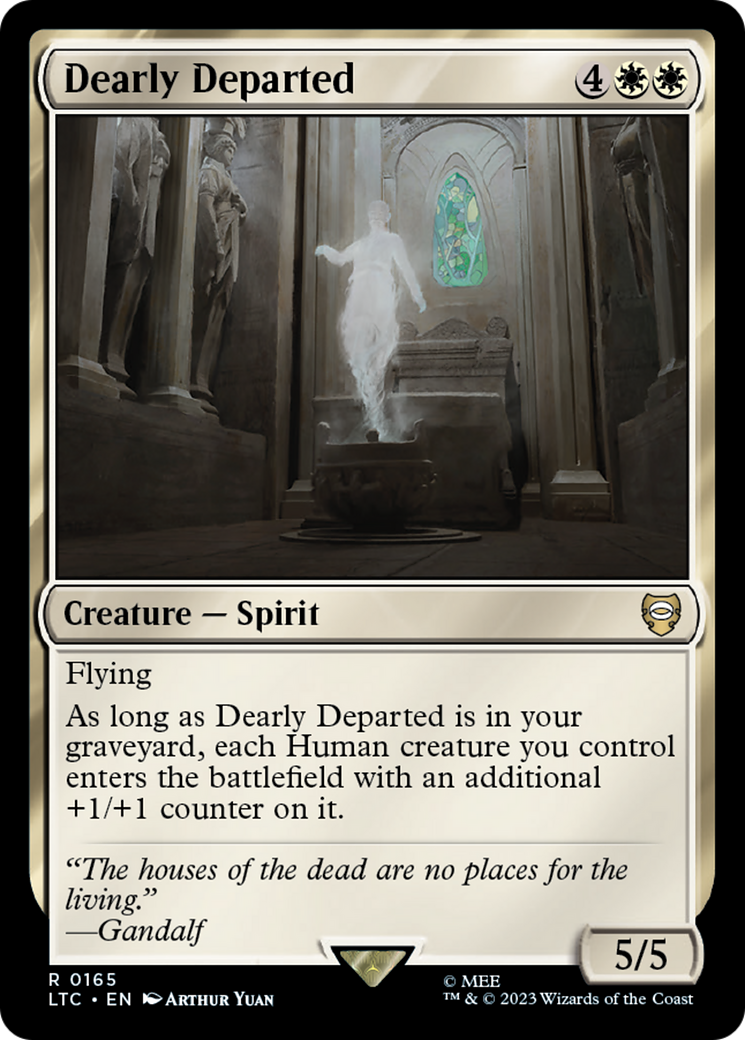 Dearly Departed [The Lord of the Rings: Tales of Middle-Earth Commander] | Jomio and Rueliete's Cards and Comics