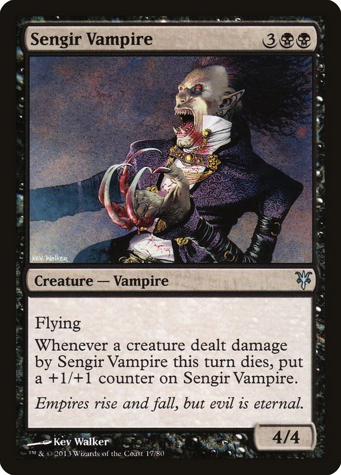 Sengir Vampire [Duel Decks: Sorin vs. Tibalt] | Jomio and Rueliete's Cards and Comics