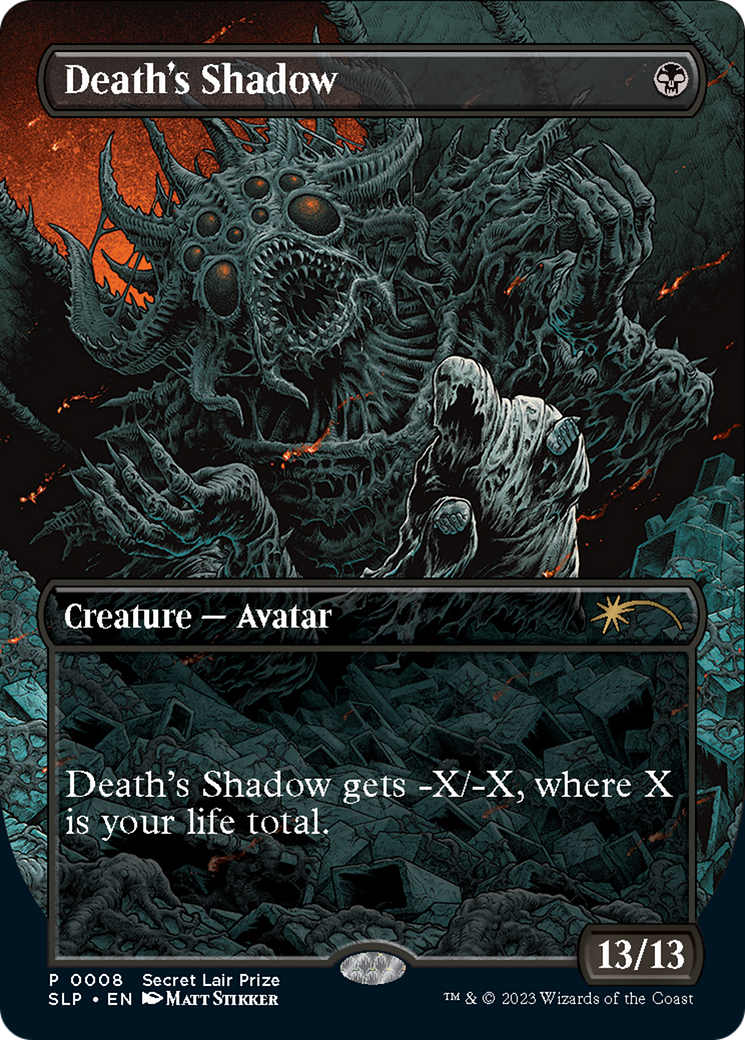 Death's Shadow [Secret Lair Showdown] | Jomio and Rueliete's Cards and Comics