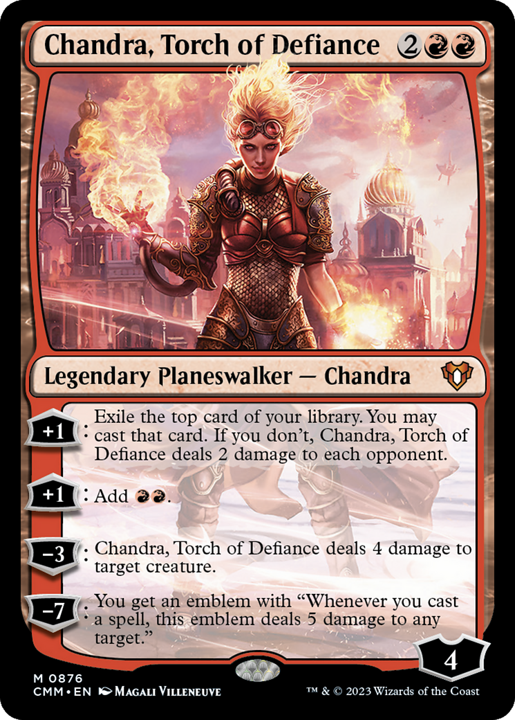 Chandra, Torch of Defiance [Commander Masters] | Jomio and Rueliete's Cards and Comics