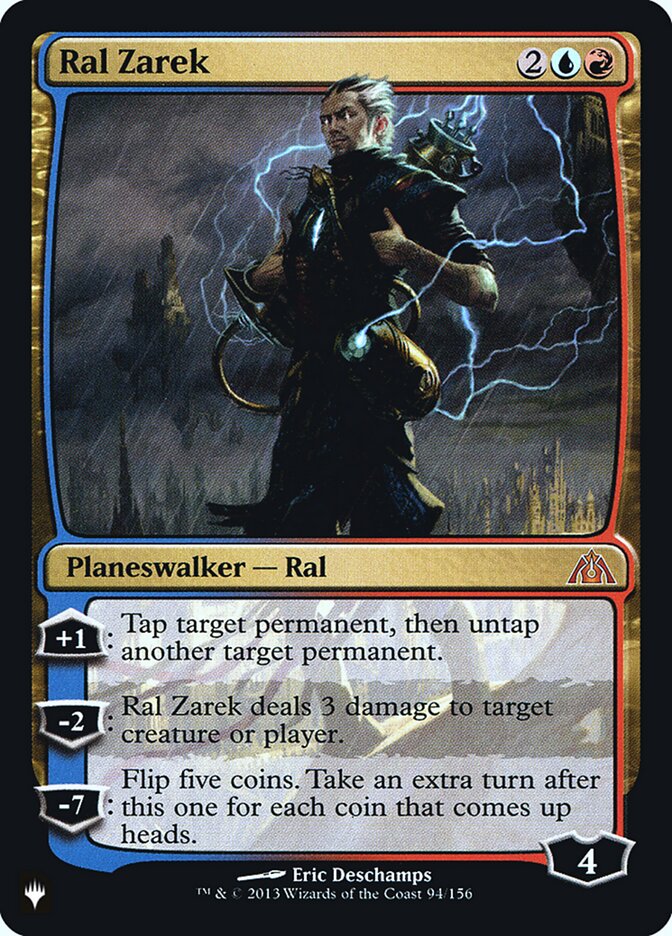 Ral Zarek [Secret Lair: Heads I Win, Tails You Lose] | Jomio and Rueliete's Cards and Comics
