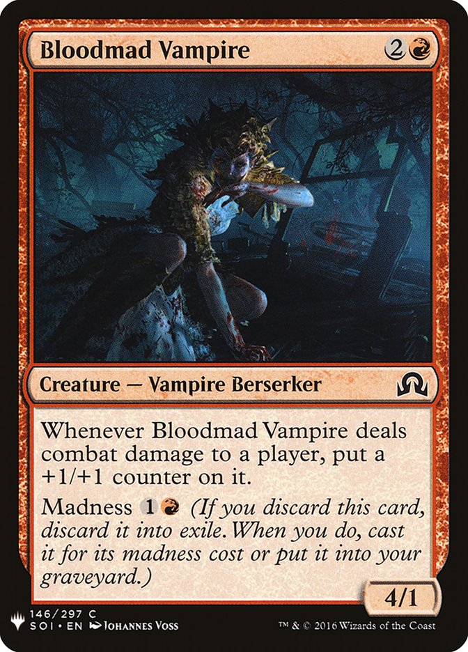 Bloodmad Vampire [Mystery Booster] | Jomio and Rueliete's Cards and Comics