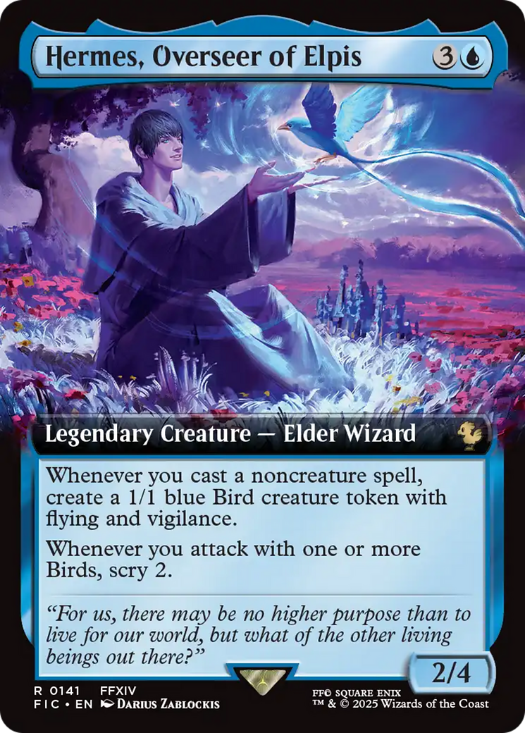 Hermes, Overseer of Elpis (Extended Art) [FINAL FANTASY Commander] | Jomio and Rueliete's Cards and Comics