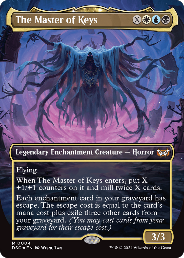 The Master of Keys (Borderless) [Duskmourn: House of Horror Commander] | Jomio and Rueliete's Cards and Comics