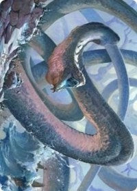 Koma, Cosmos Serpent 1 Art Card [Kaldheim Art Series] | Jomio and Rueliete's Cards and Comics