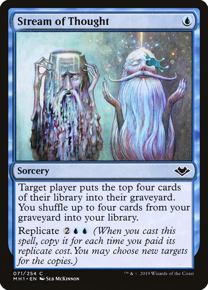 Stream of Thought [Modern Horizons] | Jomio and Rueliete's Cards and Comics