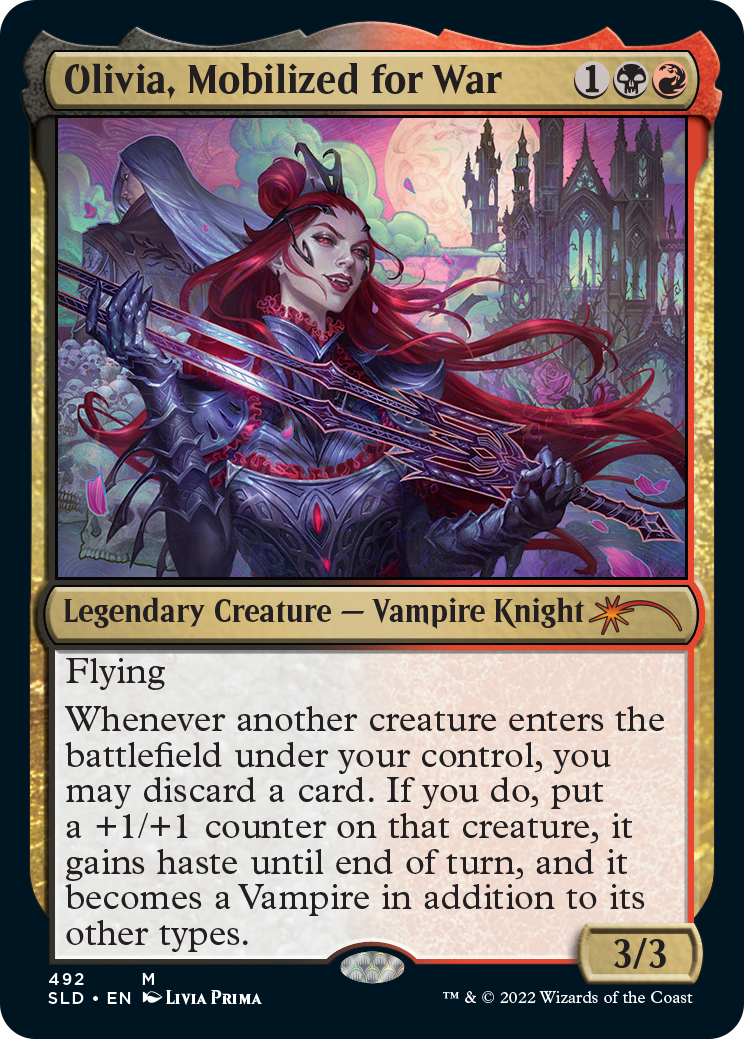 Olivia, Mobilized for War [Secret Lair Drop Series] | Jomio and Rueliete's Cards and Comics