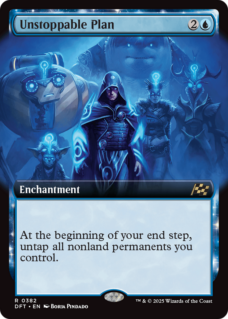 Unstoppable Plan (Extended Art) [Aetherdrift] | Jomio and Rueliete's Cards and Comics