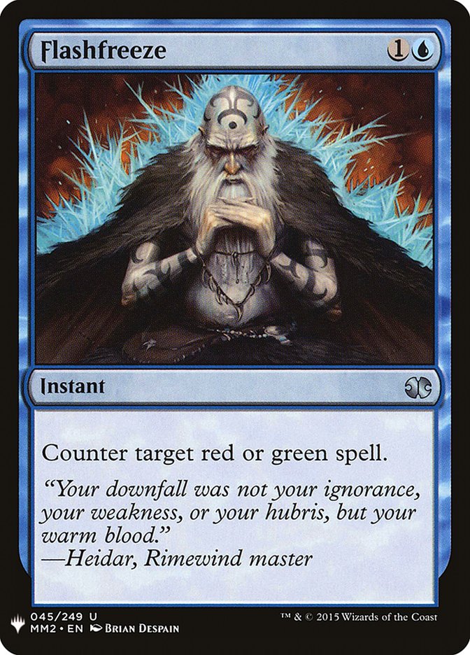 Flashfreeze [Mystery Booster] | Jomio and Rueliete's Cards and Comics