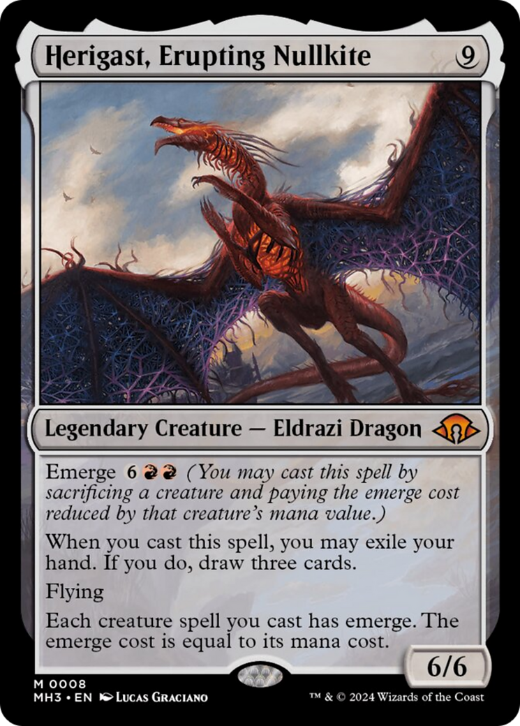 Herigast, Erupting Nullkite [Modern Horizons 3] | Jomio and Rueliete's Cards and Comics