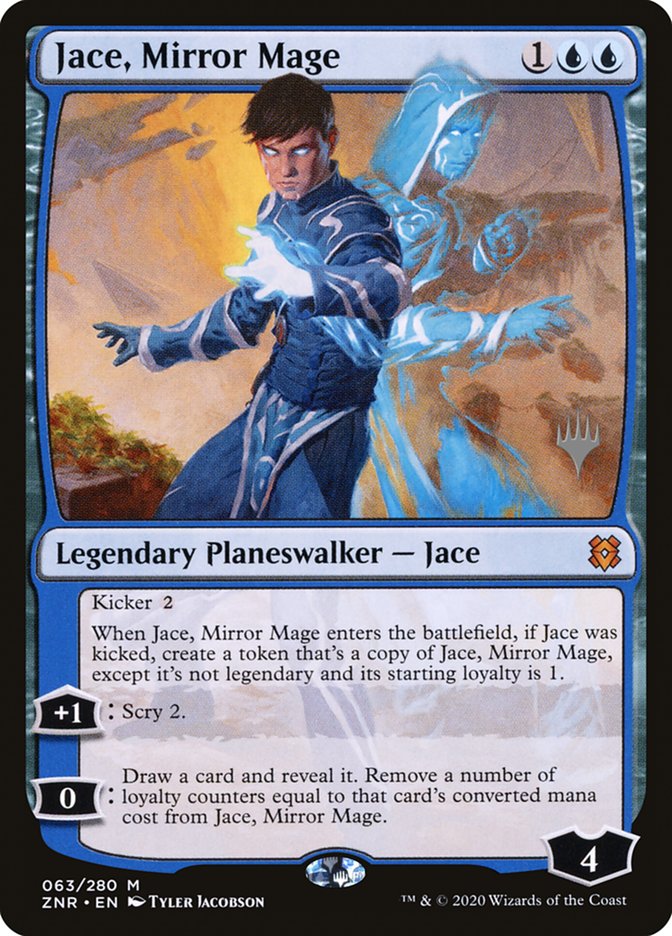 Jace, Mirror Mage (Promo Pack) [Zendikar Rising Promos] | Jomio and Rueliete's Cards and Comics