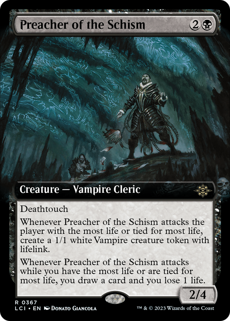 Preacher of the Schism (Extended Art) [The Lost Caverns of Ixalan] | Jomio and Rueliete's Cards and Comics