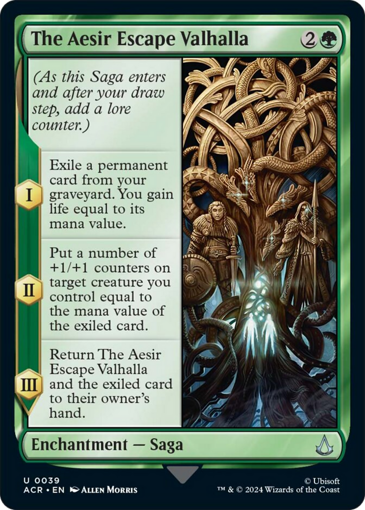 The Aesir Escape Valhalla [Assassin's Creed] | Jomio and Rueliete's Cards and Comics