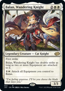 Balan, Wandering Knight [Jumpstart 2022] | Jomio and Rueliete's Cards and Comics
