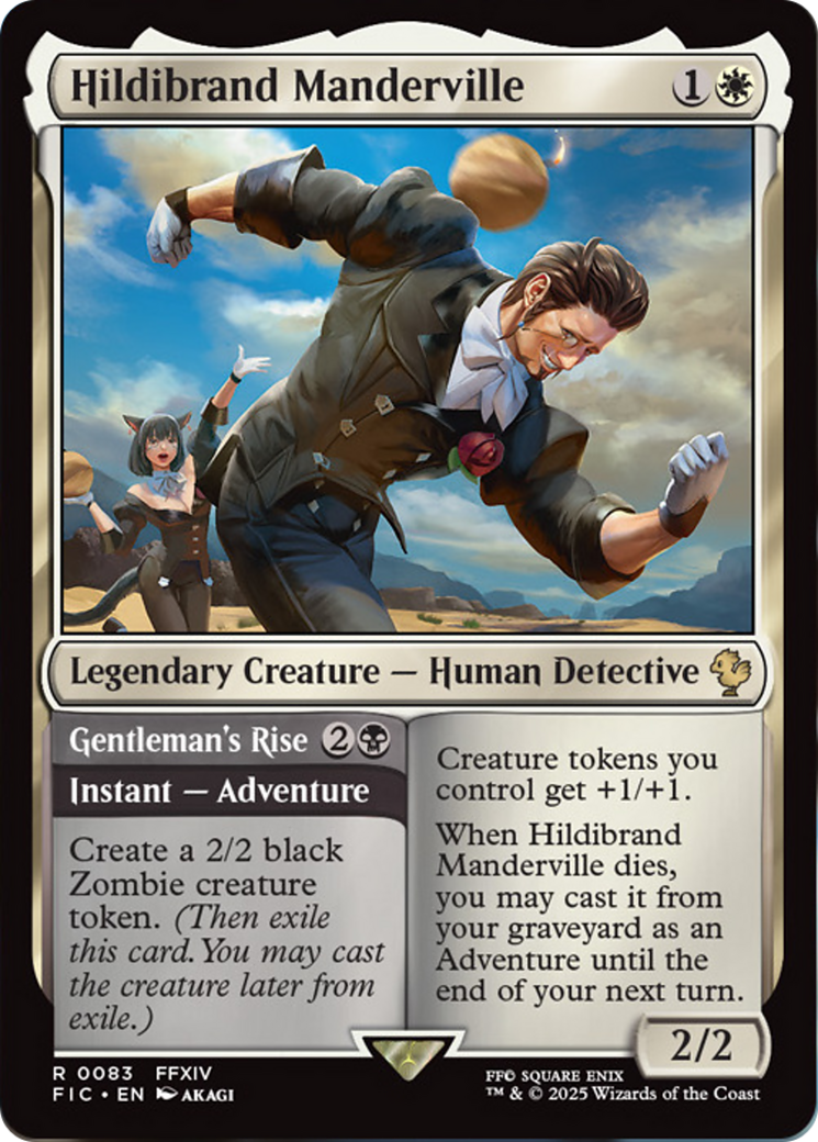 Hildibrand Manderville // Gentleman's Rise [FINAL FANTASY Commander] | Jomio and Rueliete's Cards and Comics