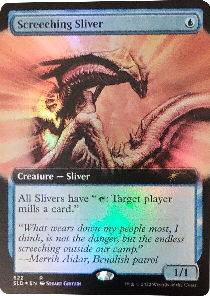 Screeching Sliver (Extended Art) [Secret Lair Drop Promos] | Jomio and Rueliete's Cards and Comics
