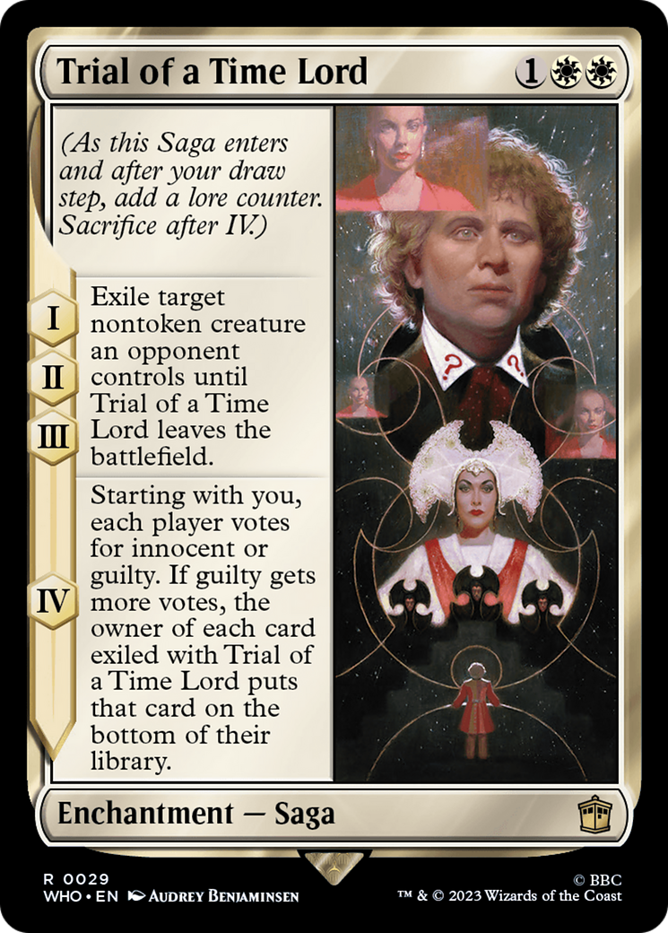 Trial of a Time Lord [Doctor Who] | Jomio and Rueliete's Cards and Comics