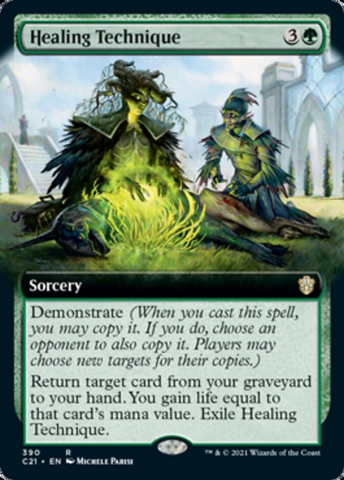 Healing Technique (Extended Art) [Commander 2021] | Jomio and Rueliete's Cards and Comics