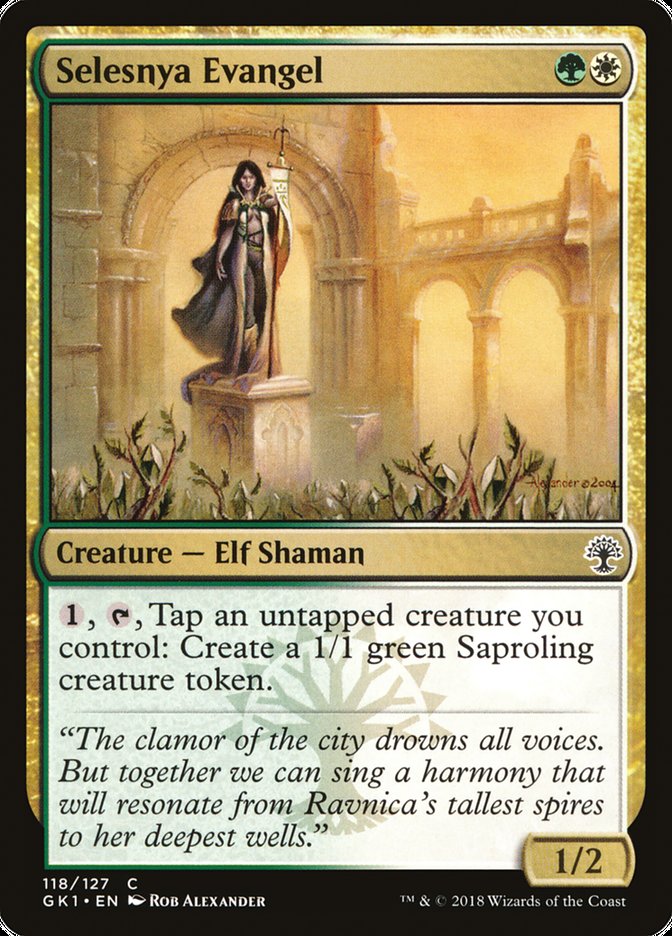 Selesnya Evangel [Guilds of Ravnica Guild Kit] | Jomio and Rueliete's Cards and Comics