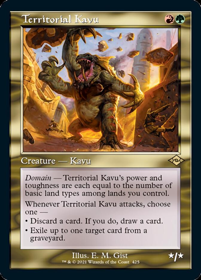 Territorial Kavu (Retro) [Modern Horizons 2] | Jomio and Rueliete's Cards and Comics