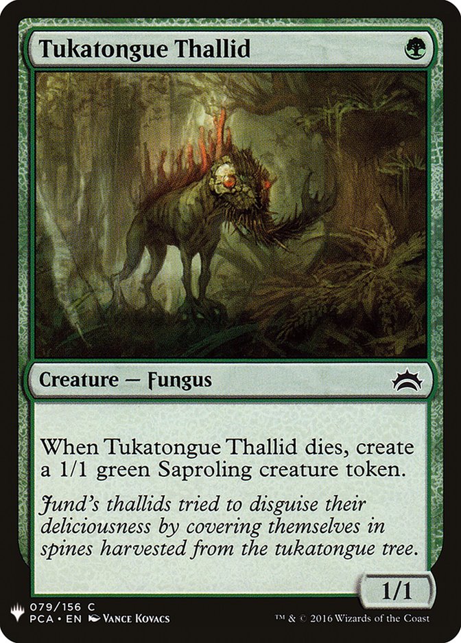 Tukatongue Thallid [Mystery Booster] | Jomio and Rueliete's Cards and Comics