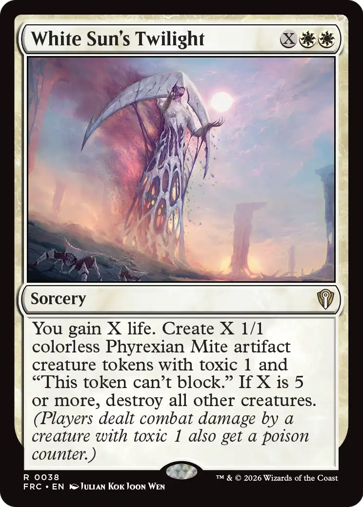 White Sun's Twilight [Reality Fracture Commander] | Jomio and Rueliete's Cards and Comics