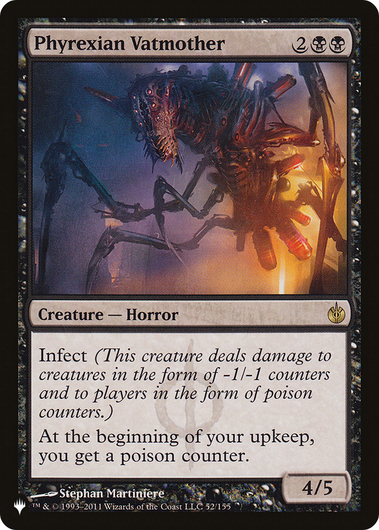 Phyrexian Vatmother [The List] | Jomio and Rueliete's Cards and Comics