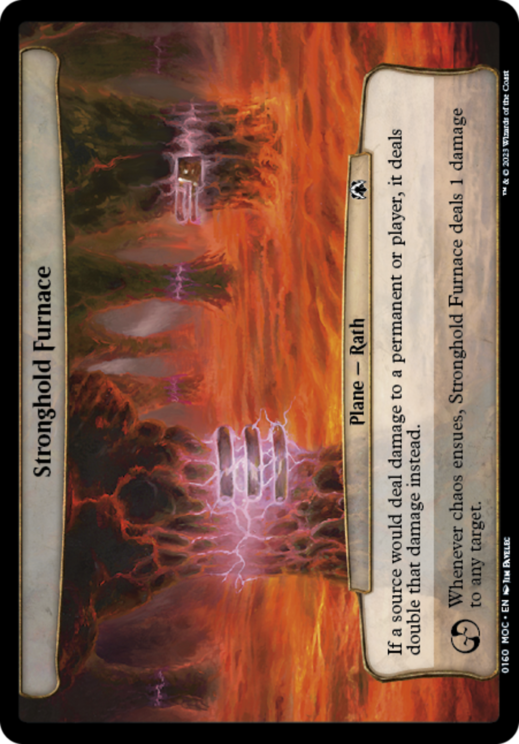 Stronghold Furnace [March of the Machine Commander] | Jomio and Rueliete's Cards and Comics