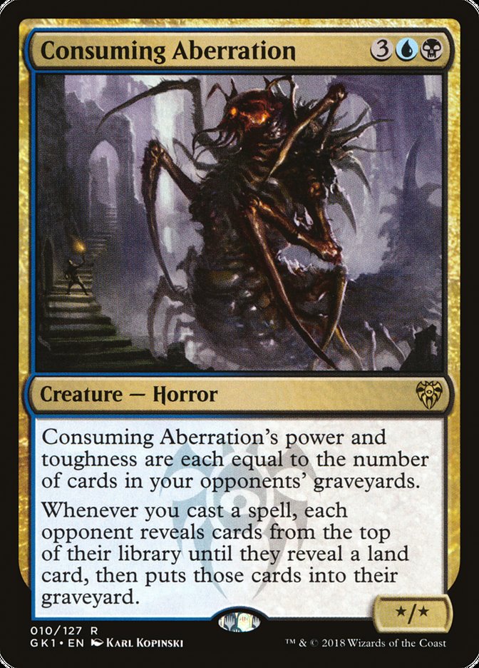Consuming Aberration [Guilds of Ravnica Guild Kit] | Jomio and Rueliete's Cards and Comics