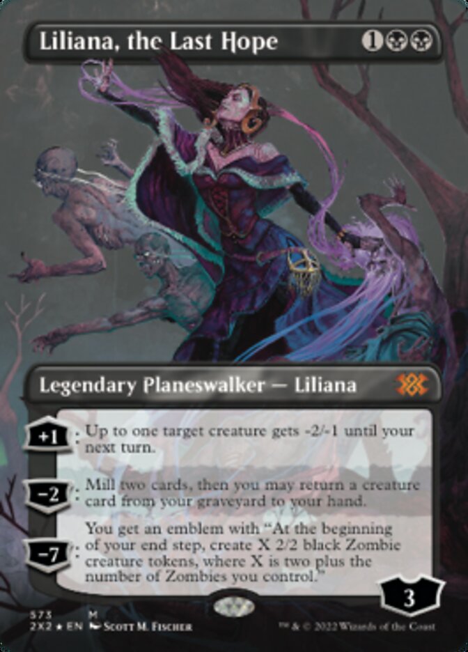 Liliana, the Last Hope (Textured Foil) [Double Masters 2022] | Jomio and Rueliete's Cards and Comics