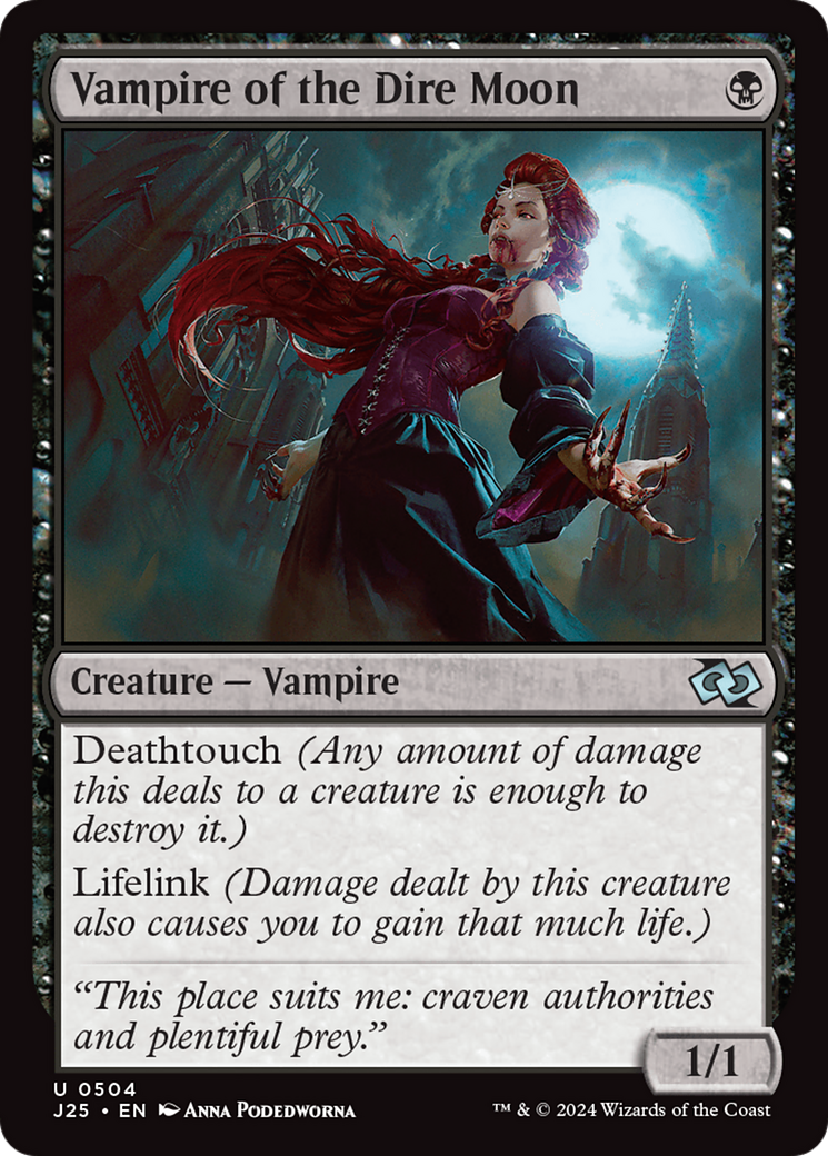 Vampire of the Dire Moon [Foundations Jumpstart] | Jomio and Rueliete's Cards and Comics