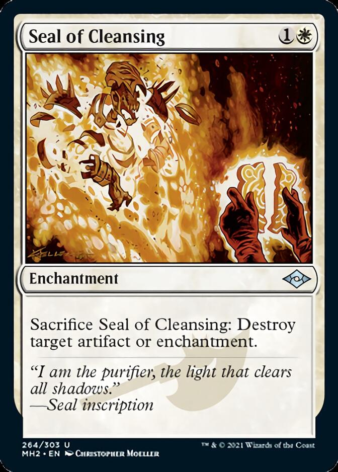 Seal of Cleansing [Modern Horizons 2] | Jomio and Rueliete's Cards and Comics