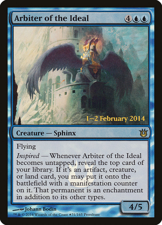 Arbiter of the Ideal [Born of the Gods Prerelease Promos] | Jomio and Rueliete's Cards and Comics