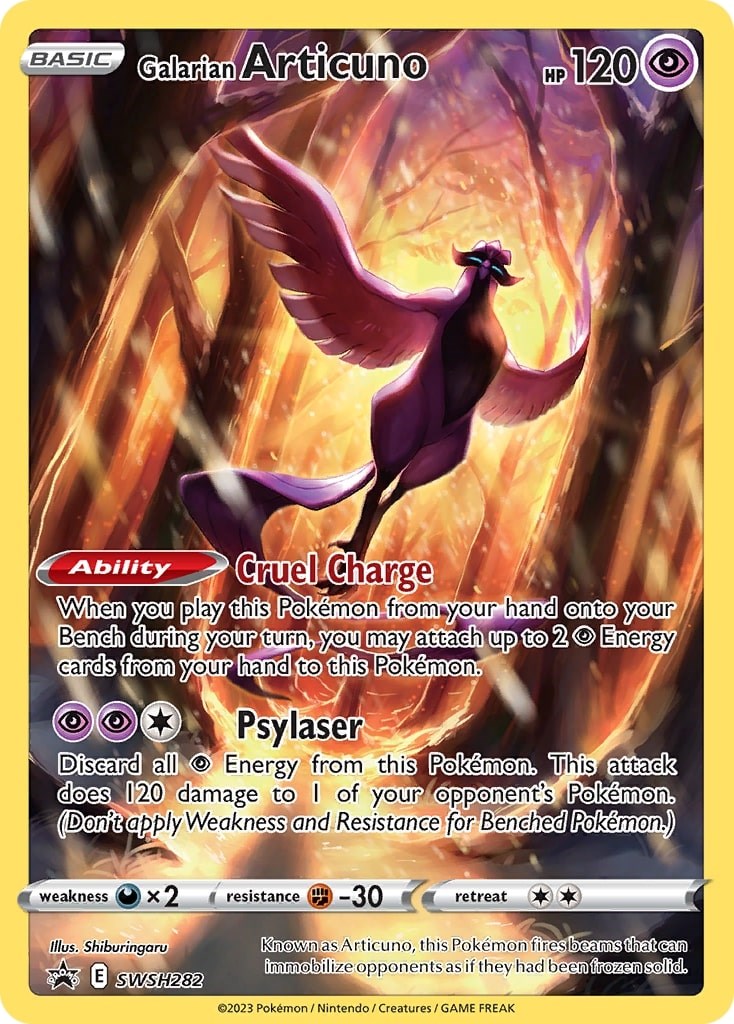 Galarian Articuno (SWSH282) [Sword & Shield: Black Star Promos] | Jomio and Rueliete's Cards and Comics