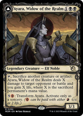 Ayara, Widow of the Realm // Ayara, Furnace Queen (Showcase Planar Booster Fun) [March of the Machine] | Jomio and Rueliete's Cards and Comics