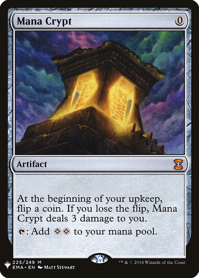 Mana Crypt [Mystery Booster] | Jomio and Rueliete's Cards and Comics