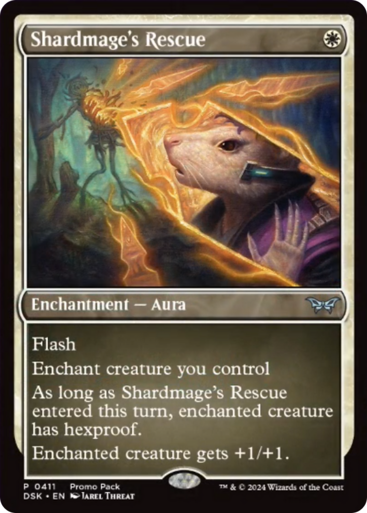 Shardmage's Rescue (Promo Pack) [Duskmourn: House of Horror Promos] | Jomio and Rueliete's Cards and Comics