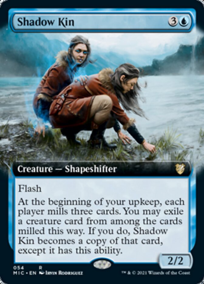 Shadow Kin (Extended Art) [Innistrad: Midnight Hunt Commander] | Jomio and Rueliete's Cards and Comics
